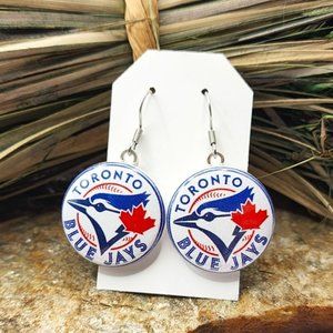 Toronto Blue Jays Earrings Canadian Team MLB Baseball Souvenir Game Day Women's